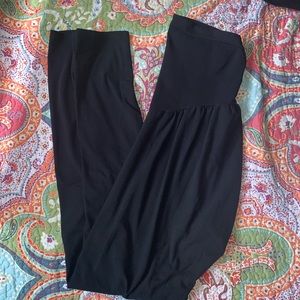 Motherhood Maternity black stretchy leggings